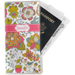Wild Garden Travel Document Holder