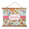 Wild Garden Wall Hanging Tapestry - Wide (Personalized)