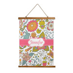 Wild Garden Wall Hanging Tapestry - Tall (Personalized)