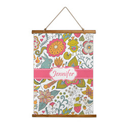 Wild Garden Wall Hanging Tapestry - Tall (Personalized)