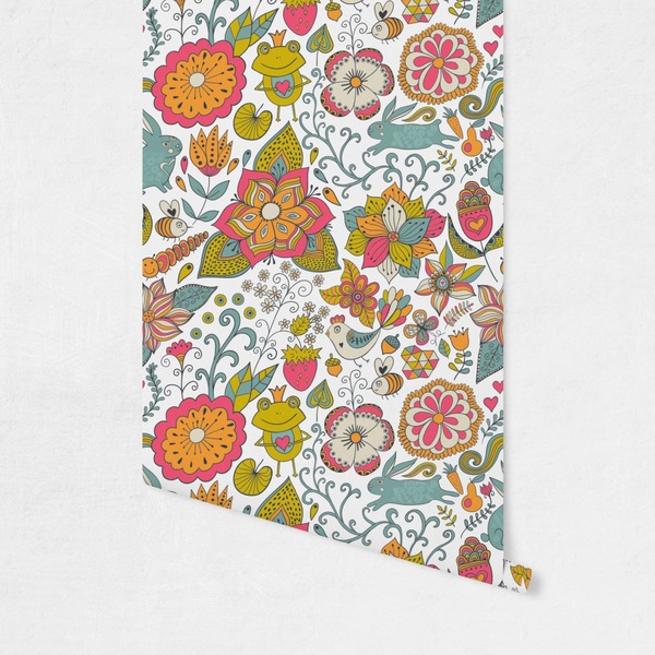 Wild Garden Wallpaper on Wall