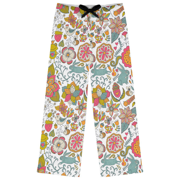 Custom Wild Garden Womens Pajama Pants - 2XL