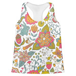 Wild Garden Womens Racerback Tank Top - Large
