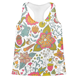 Wild Garden Womens Racerback Tank Top - X Large