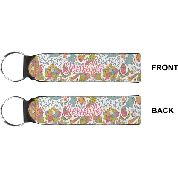 Wild Garden Wristlet (Front + Back)