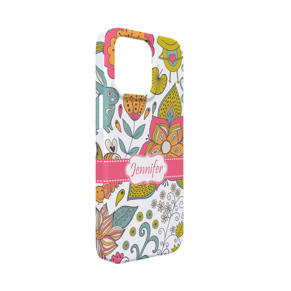 Custom Wild Garden iPhone Case - Plastic - iPhone 13 Mini (Personalized)