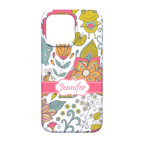 Wild Garden iPhone 13 Pro Case - Back