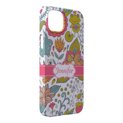 Wild Garden iPhone Case - Plastic - iPhone 14 Plus (Personalized)