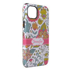 Wild Garden iPhone Case - Rubber Lined - iPhone 14 Plus (Personalized)