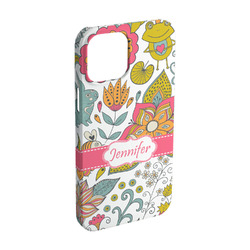 Wild Garden iPhone Case - Plastic - iPhone 15 (Personalized)