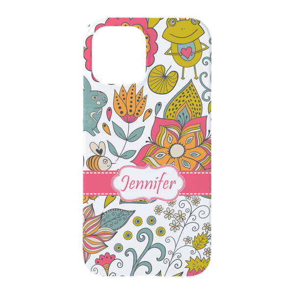 Wild Garden iPhone 15 Pro Case - Back