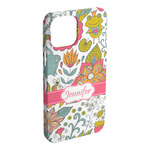 Wild Garden iPhone Case - Plastic (Personalized)