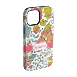Wild Garden iPhone Case - Rubber Lined - iPhone 15 Pro (Personalized)