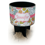Wild Garden Black Beach Spiker Drink Holder (Personalized)