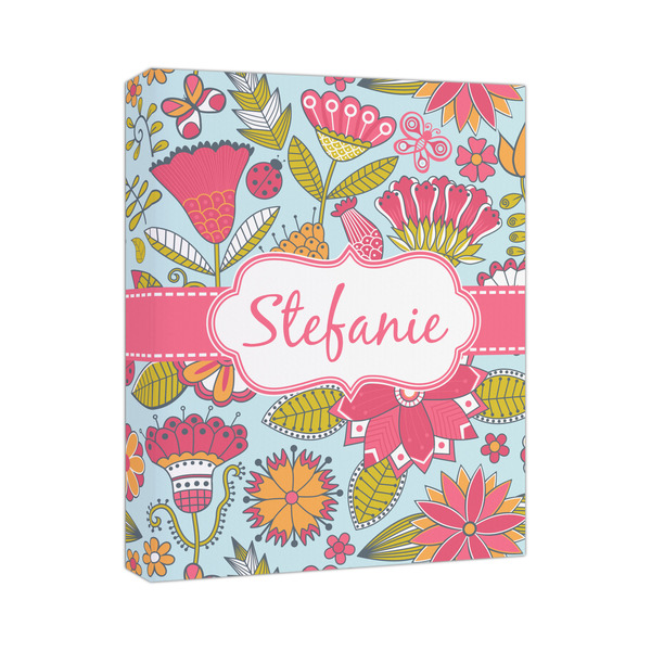Custom Wild Flowers Canvas Print (Personalized)