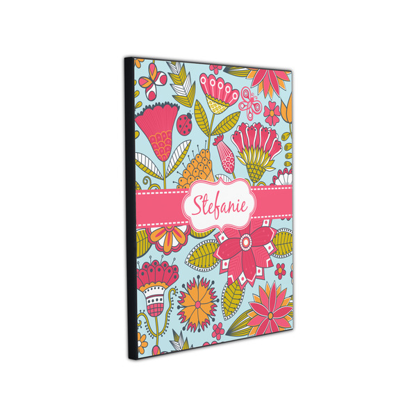 Wild Flowers 11x14 Wood Print - Angle View