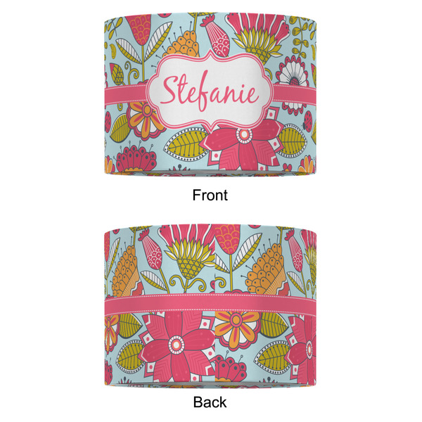 Wild Flowers 12" Drum Lampshade - APPROVAL (Fabric)