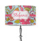 Wild Flowers 12" Drum Lamp Shade - Poly-film (Personalized)