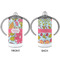 Wild Flowers 12 oz Stainless Steel Sippy Cups - APPROVAL