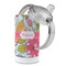 Wild Flowers 12 oz Stainless Steel Sippy Cups - Top Off