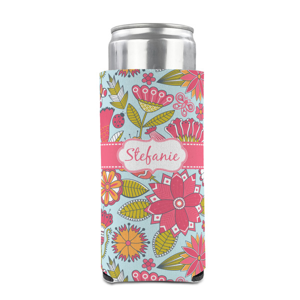 Wild Flowers 12oz Tall Can Sleeve - FRONT (on can)