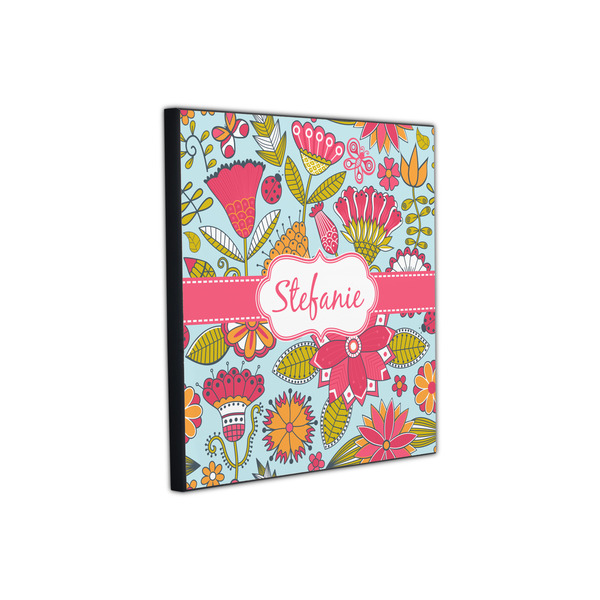 Wild Flowers 12x12 Wood Print - Angle View