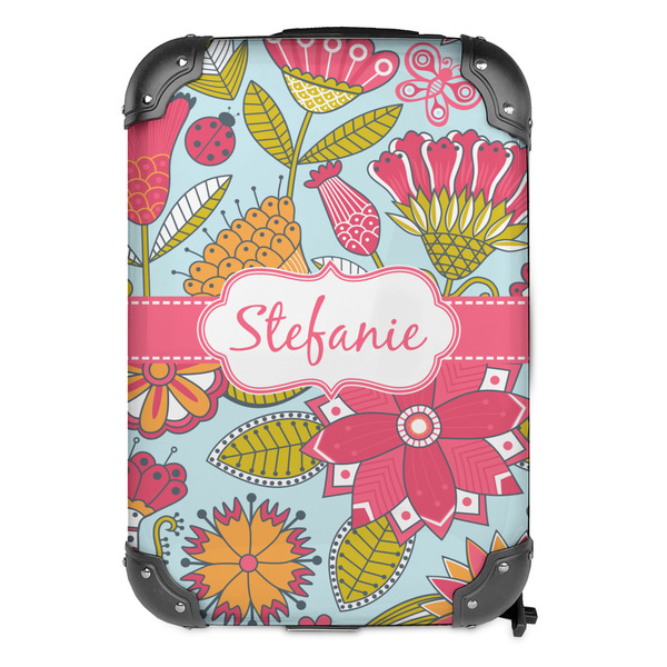 Wild Flowers 13" Hard Shell Backpacks - FRONT