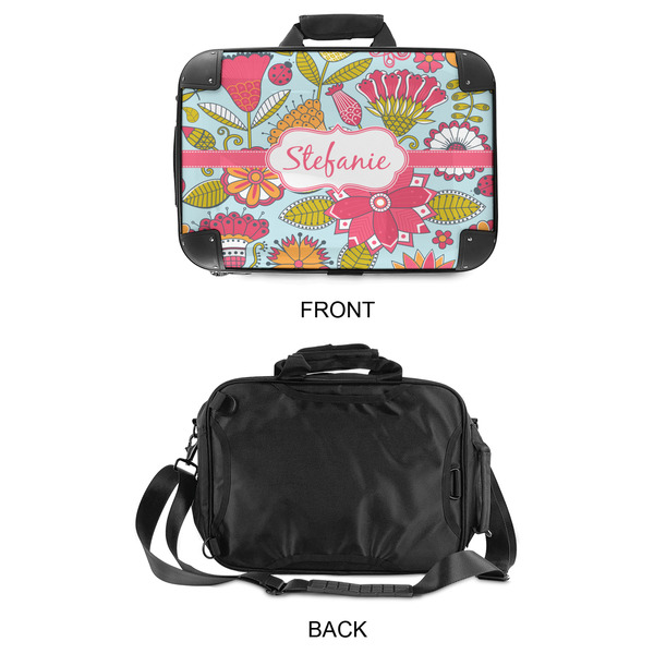 Wild Flowers 15" Hard Shell Briefcase - APPROVAL