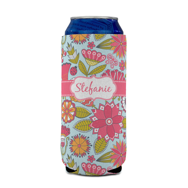 Wild Flowers 16oz Can Sleeve - FRONT (on can)