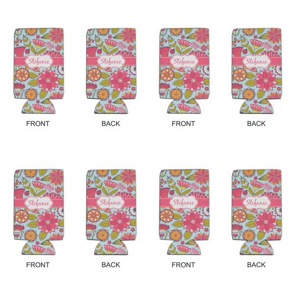 Wild Flowers 16oz Can Sleeve - Set of 4 - APPROVAL