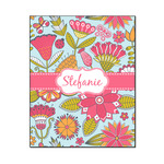 Wild Flowers Wood Print - 16x20 (Personalized)