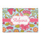 Wild Flowers 2' x 3' Indoor Area Rug (Personalized)