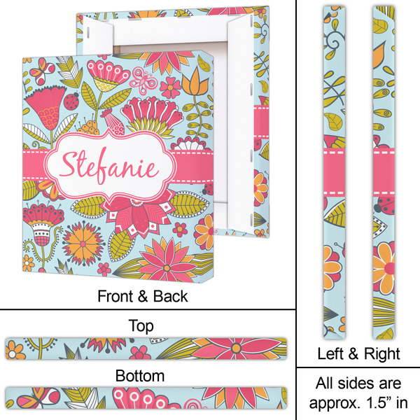 Wild Flowers 20x24 - Canvas Print - Approval