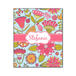 Wild Flowers Wood Print - 20x24 (Personalized)