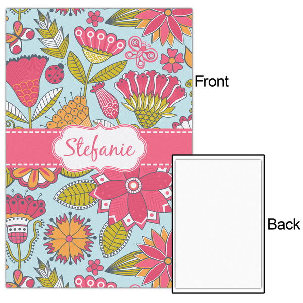 Wild Flowers 20x30 - Matte Poster - Front & Back