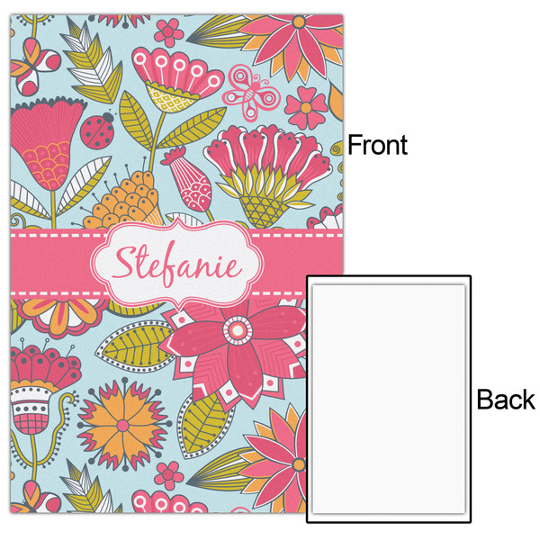 Wild Flowers 24x36 - Matte Poster - Front & Back