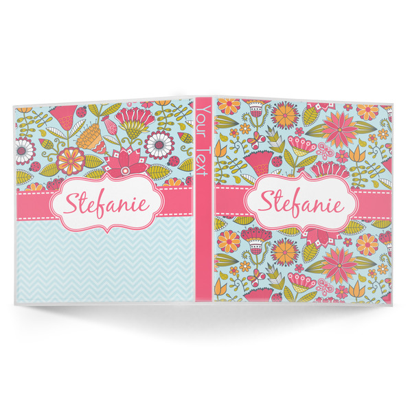 Wild Flowers 3-Ring Binder Approval- 1in