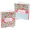 Wild Flowers 3-Ring Binder Front and Back