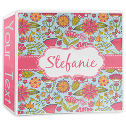 Wild Flowers 3-Ring Binder - 3 inch (Personalized)