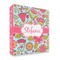 Wild Flowers 3 Ring Binder - Full Wrap - 2" (Personalized)