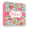 Wild Flowers 3 Ring Binders - Full Wrap - 3" - FRONT