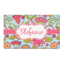 Wild Flowers 3' x 5' Indoor Area Rug (Personalized)