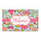 Wild Flowers 3' x 5' Indoor Area Rug (Personalized)