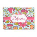 Wild Flowers 4' x 6' Indoor Area Rug (Personalized)