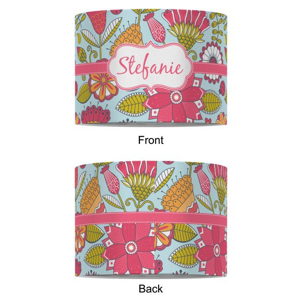 Wild Flowers 8" Drum Lampshade - APPROVAL (Fabric)