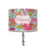 Wild Flowers 8" Drum Lamp Shade - Poly-film (Personalized)