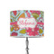 Wild Flowers 8" Drum Lamp Shade - Poly-film (Personalized)