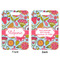 Wild Flowers Aluminum Luggage Tag (Front + Back)