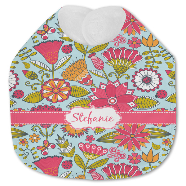 Wild Flowers Baby Bib - AFT closed