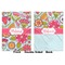 Wild Flowers Baby Blanket (Double Sided - Printed Front and Back)